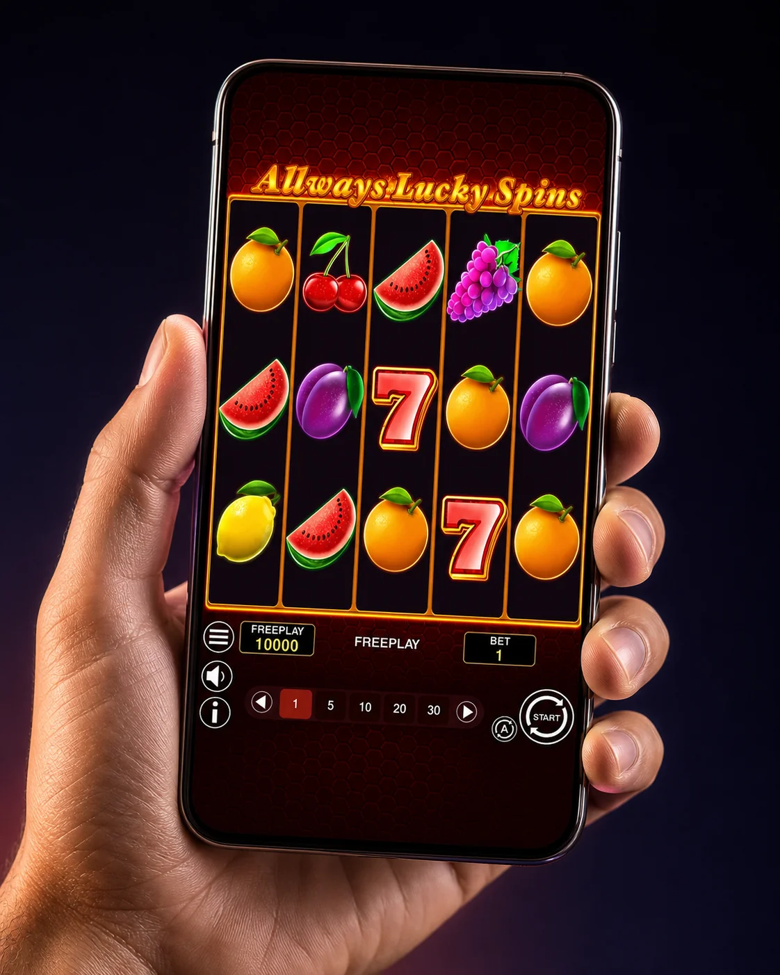 Allways Lucky Spins gameplay